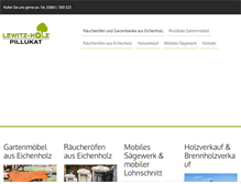 Tablet Screenshot of lewitz-holz.de